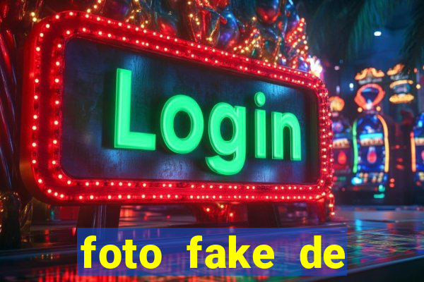 foto fake de menina cacheada